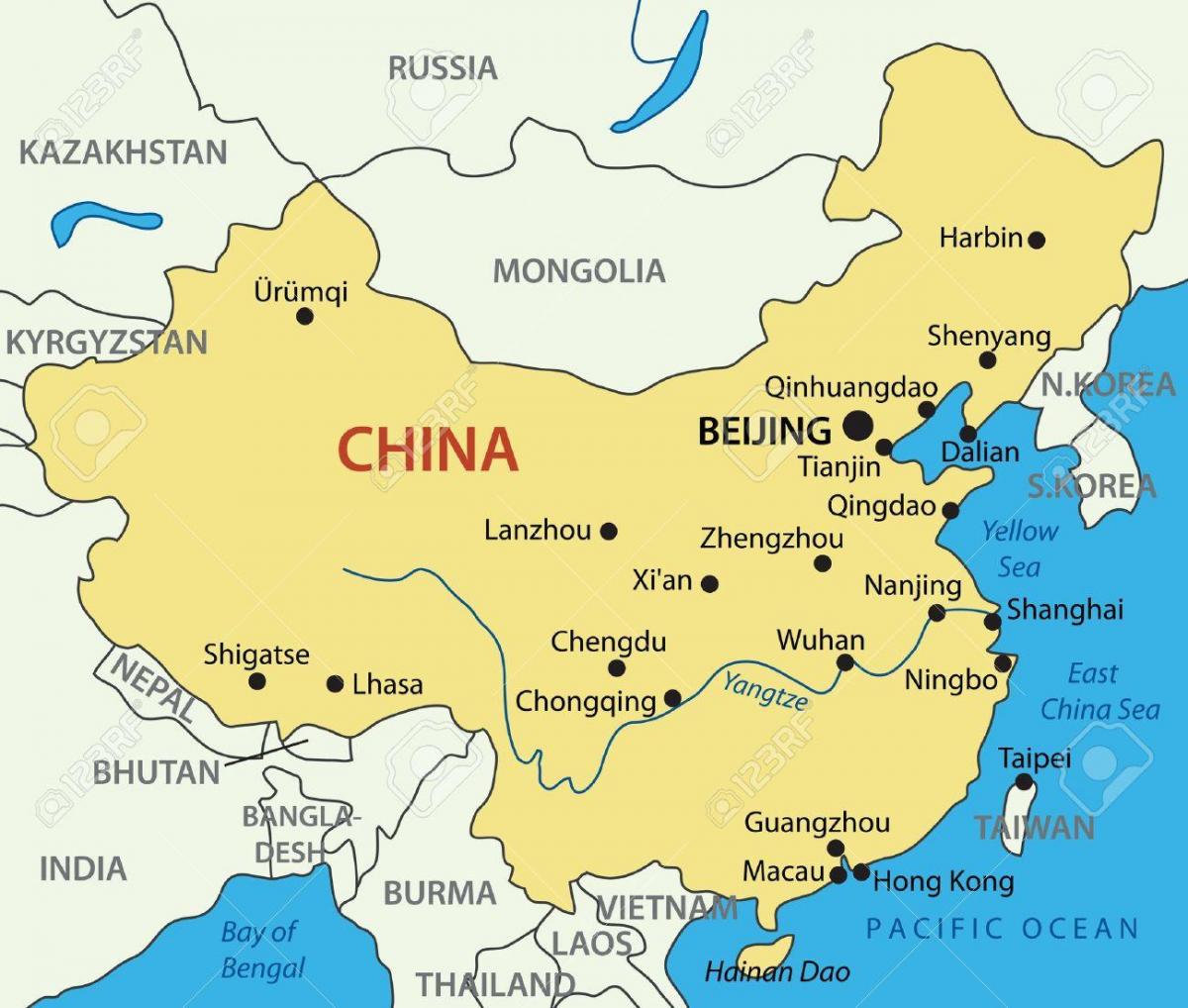 peta dari Taiwan dan Hong Kong