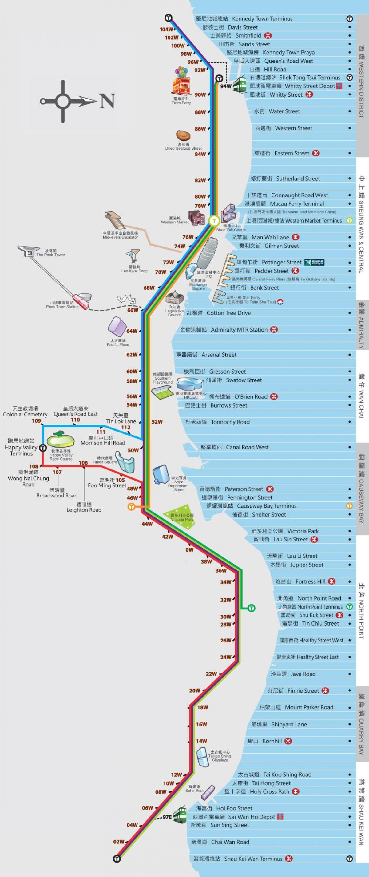 Hong Kong ding ding trem peta
