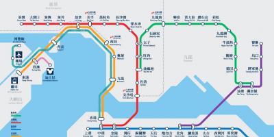 Stasiun MTR Causeway bay peta