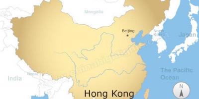 Peta dari China dan Hong Kong