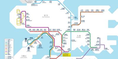 HK peta MTR