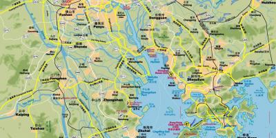 Peta jalan dari Hong Kong