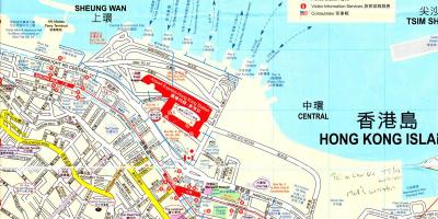 Pelabuhan Hong Kong peta