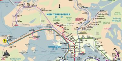 Stasiun MTR Kowloon tong peta